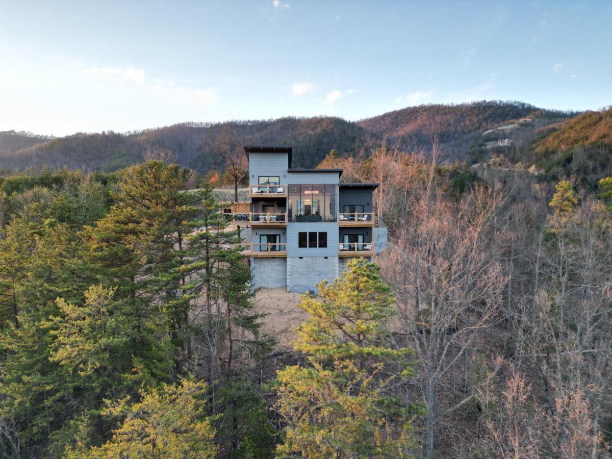 3 Pines Lodges Luxury Mountain View Hot Tub Sevierville Exterior photo